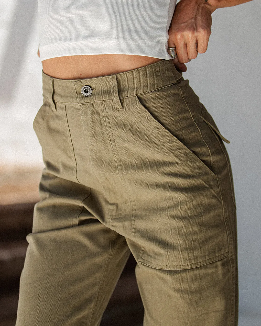 304 Service Fatigue Pants - Olive