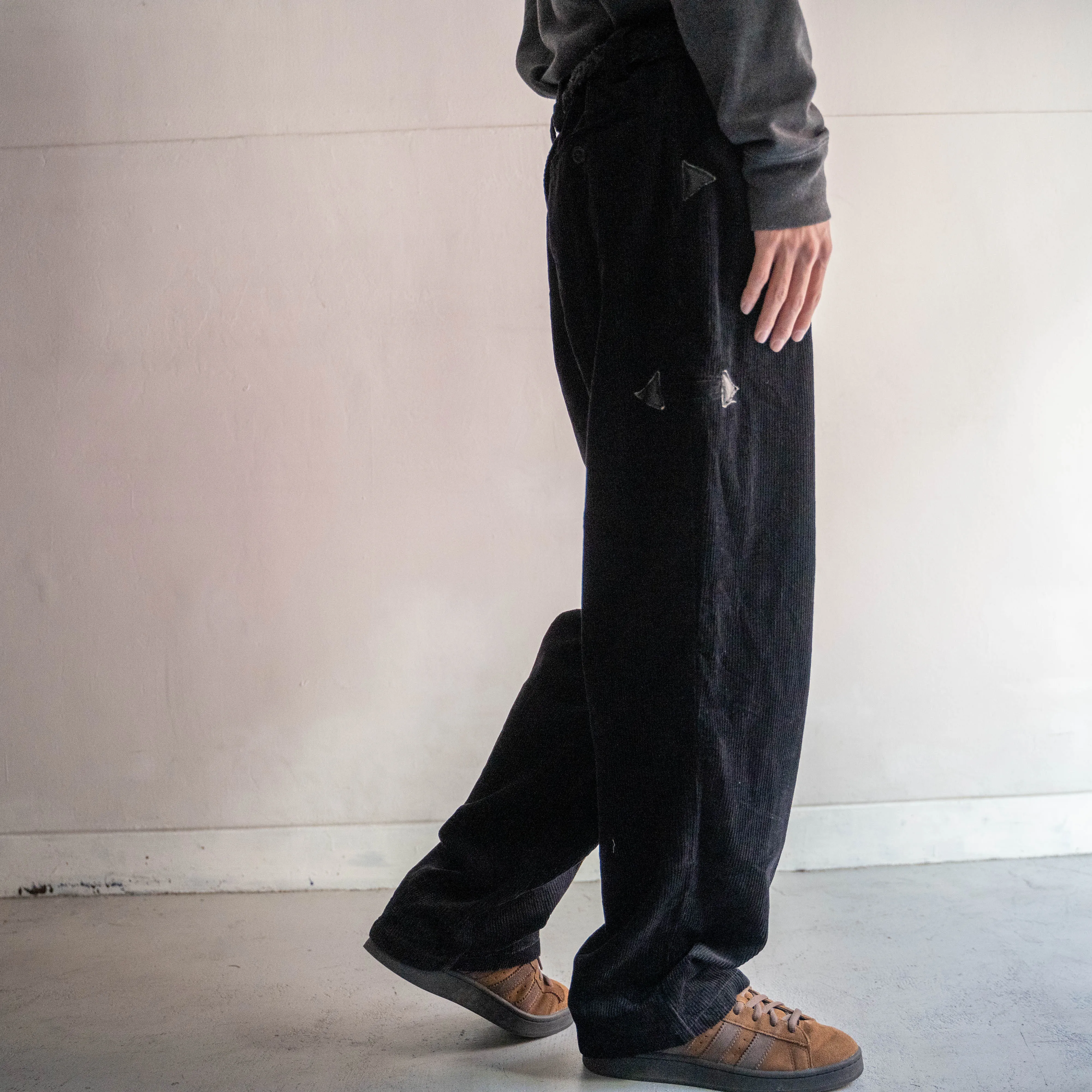 60-70s Germany corduroy logger pants