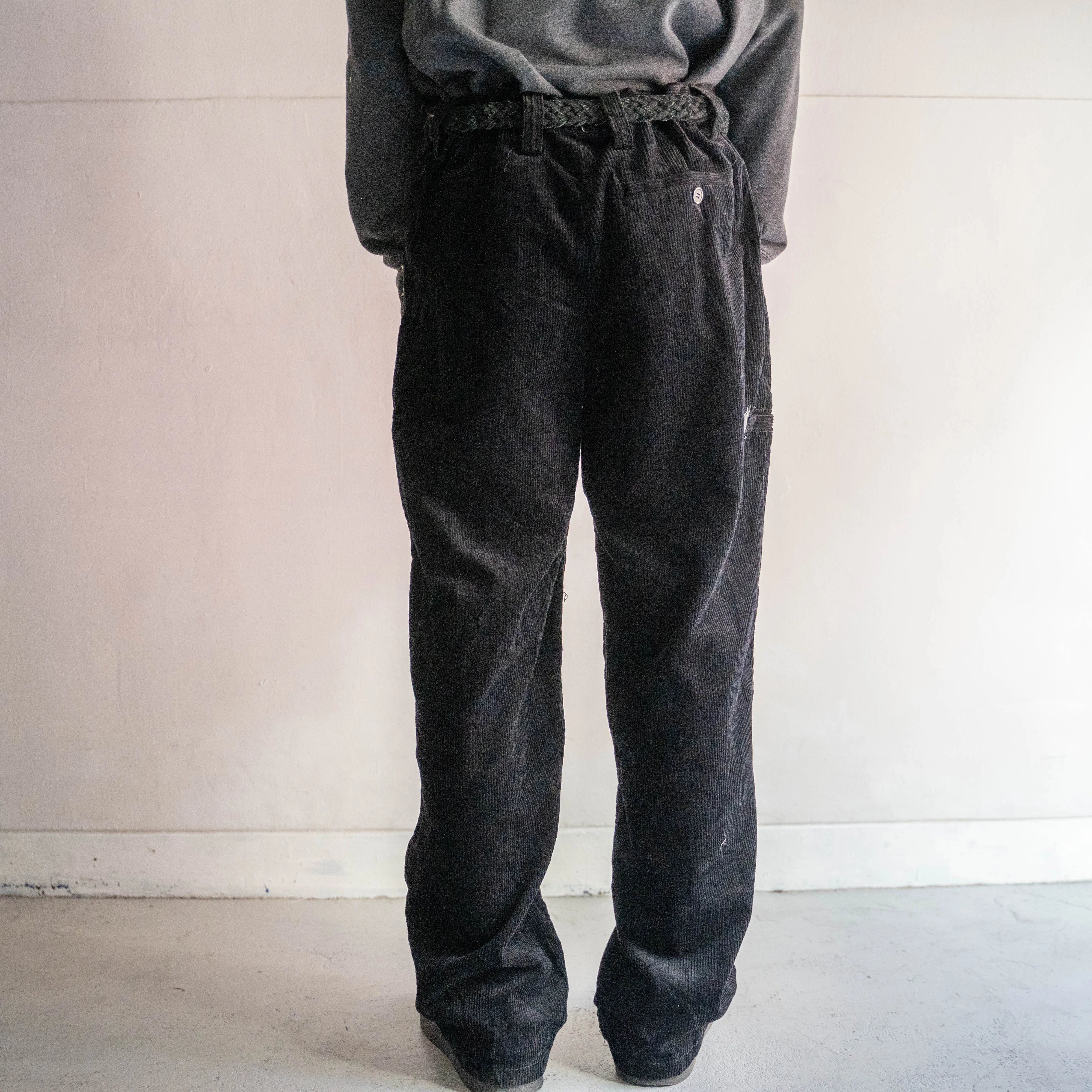 60-70s Germany corduroy logger pants