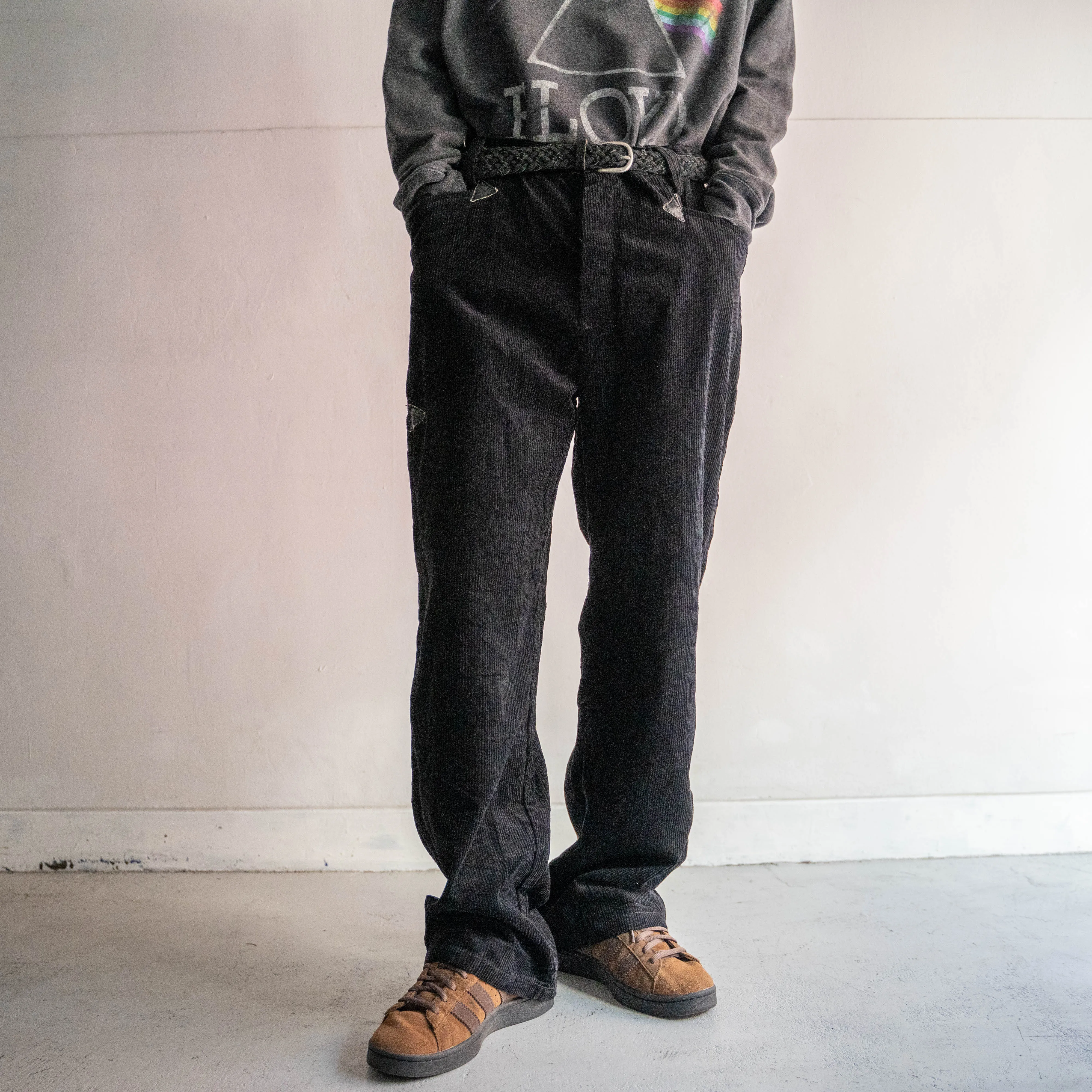 60-70s Germany corduroy logger pants