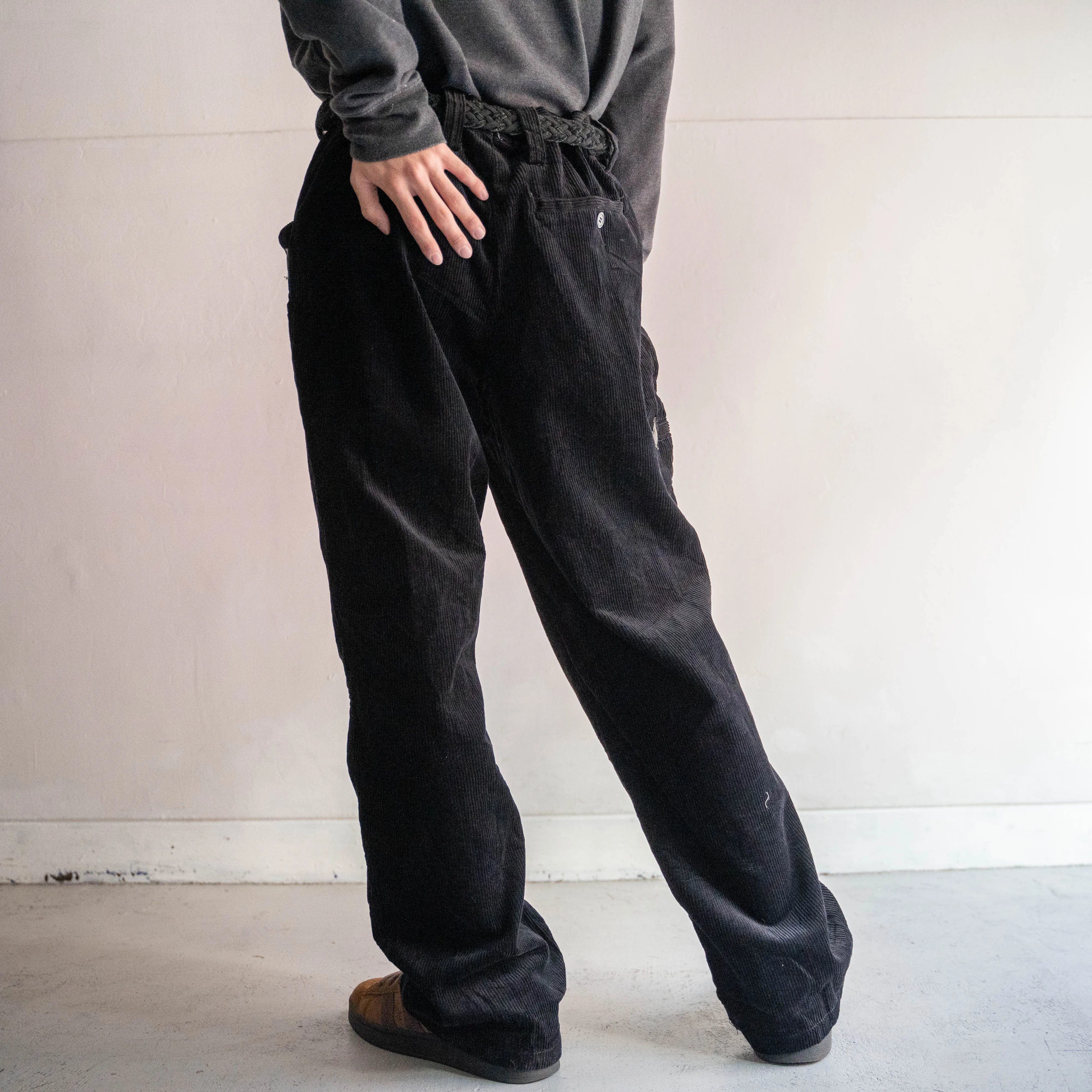 60-70s Germany corduroy logger pants