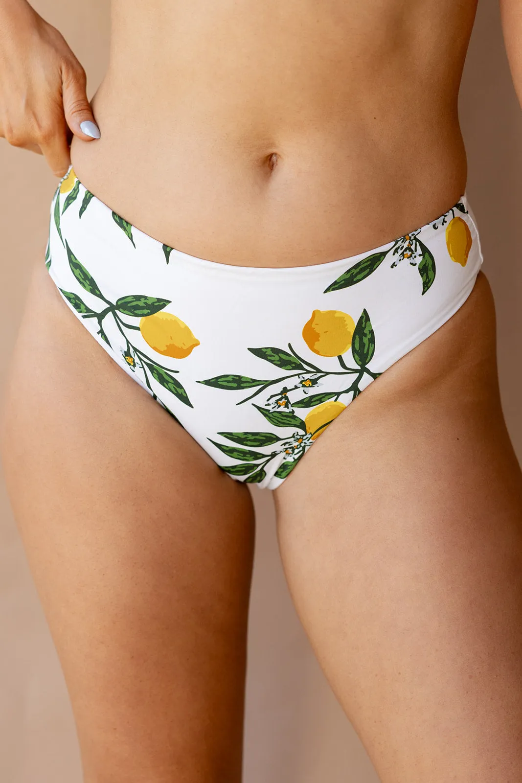 adri high waisted swim bottom