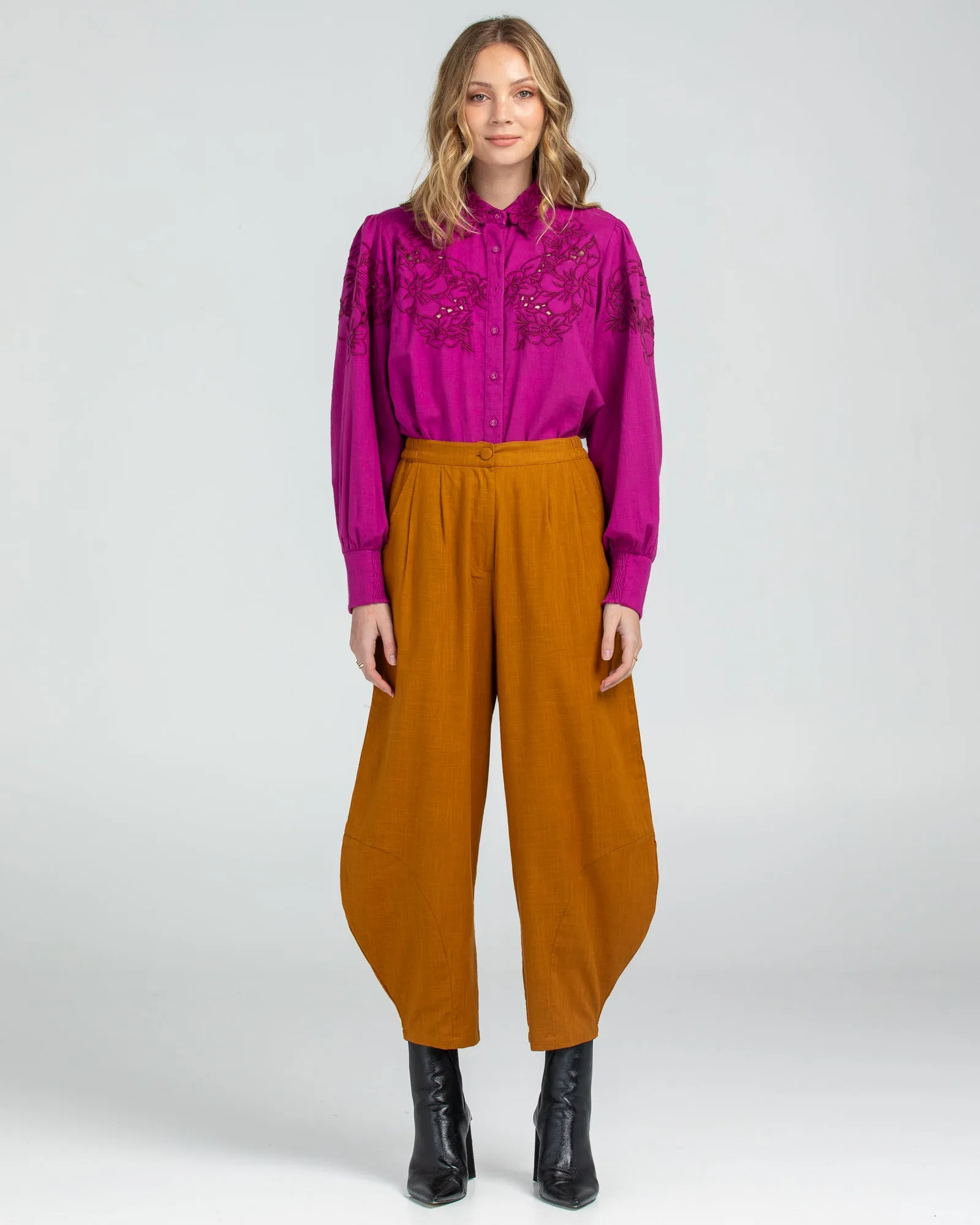 Agnese Pant - Mustard