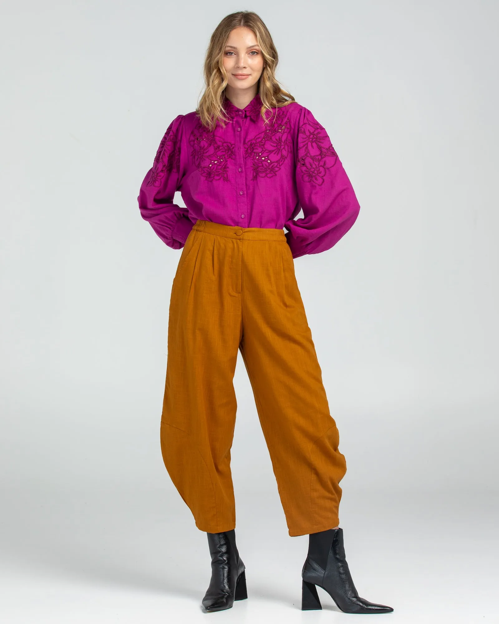 Agnese Pant - Mustard