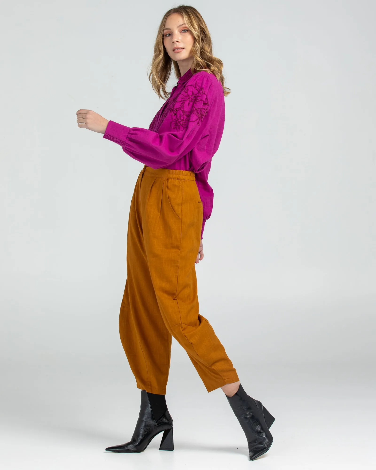 Agnese Pant - Mustard