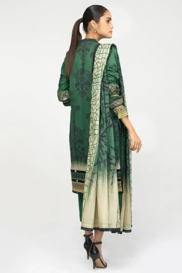 AlKaram Unstitched 3 Piece D#SS-12