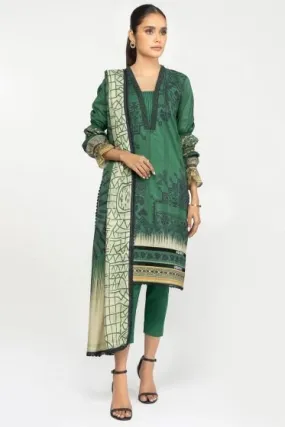 AlKaram Unstitched 3 Piece D#SS-12