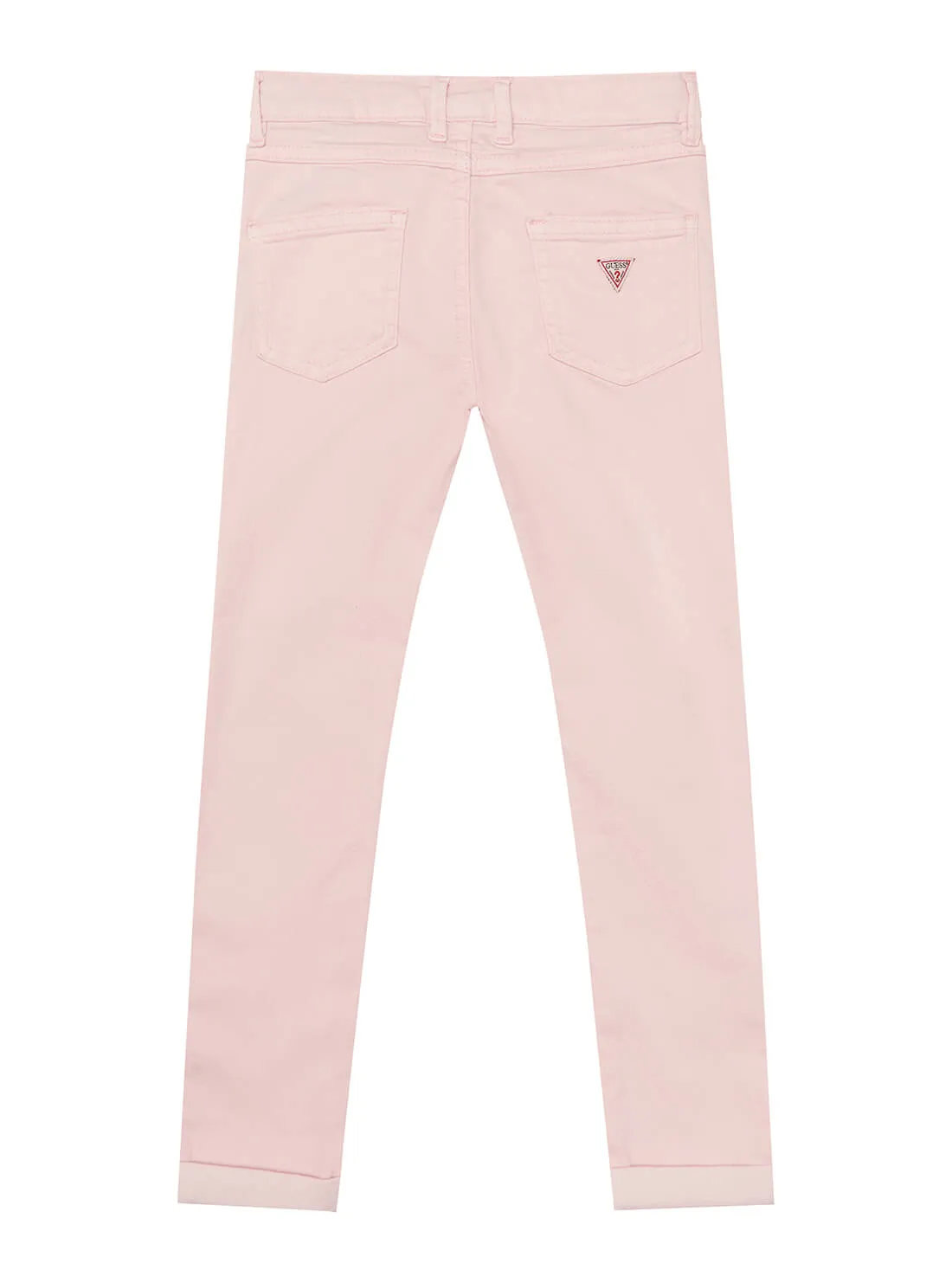 Ballet Pink Stretch Denim Pants (2-7)