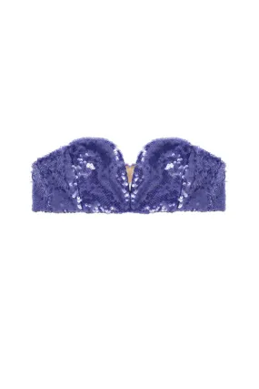 Blazé Milano Jasi Clyde Sequin Bra - Lilac