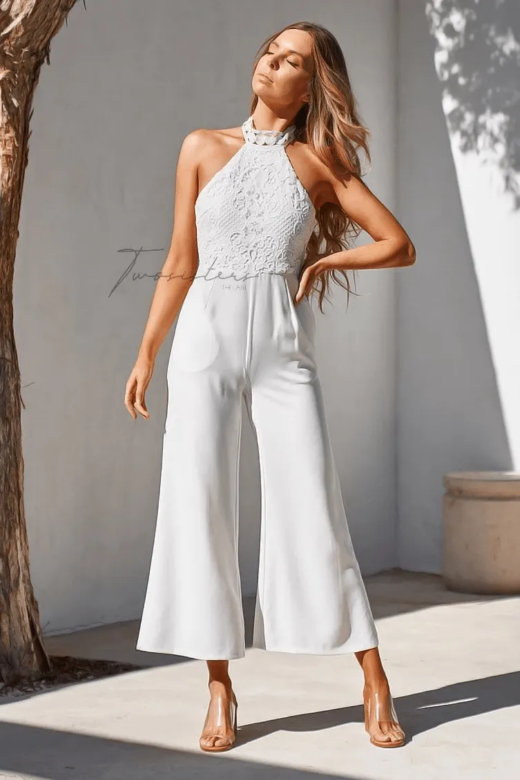 Bree Jumpsuit - White