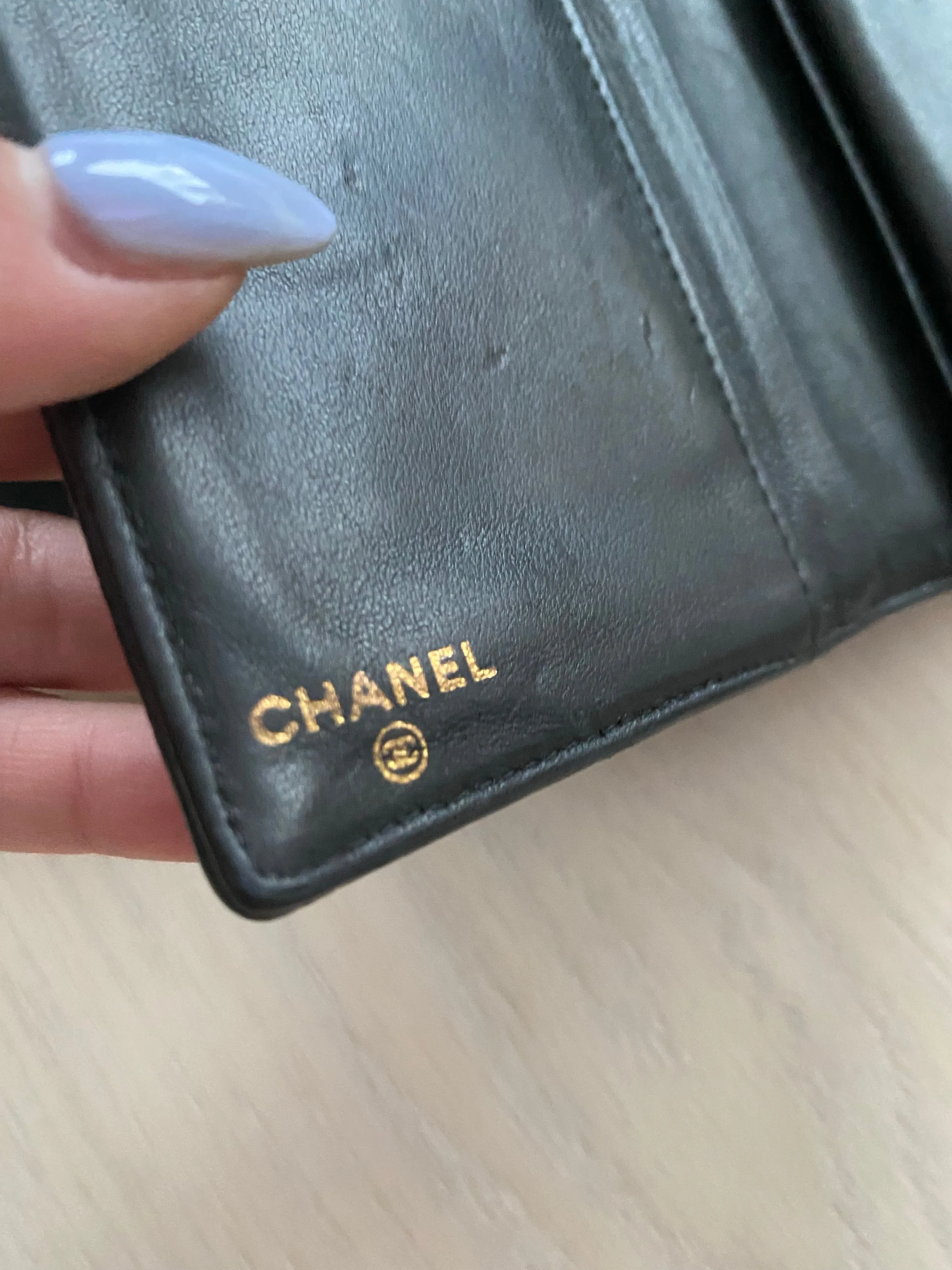 Chanel French purse wallet