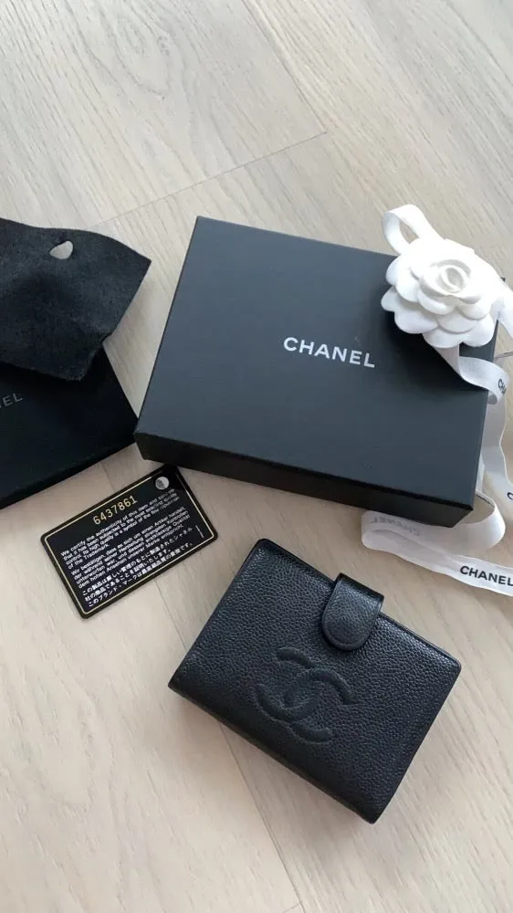 Chanel French purse wallet