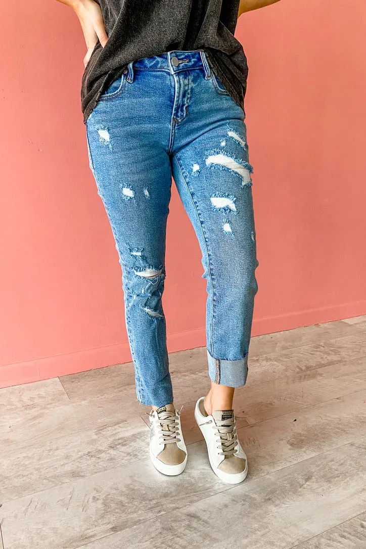 Dear John Blaire Cuffed Straight Jean | FINAL SALE