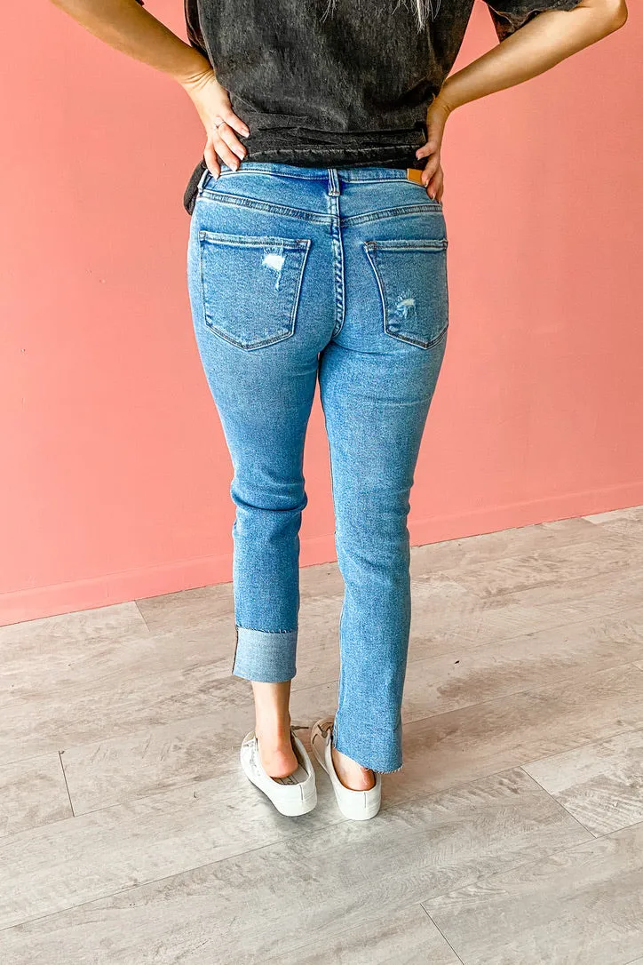 Dear John Blaire Cuffed Straight Jean | FINAL SALE