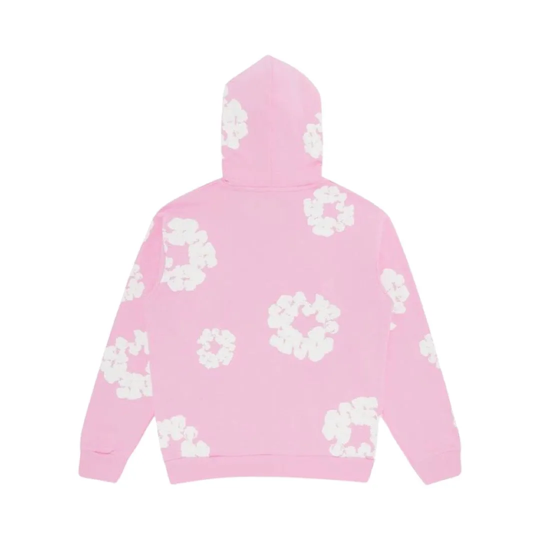 Denim Tears Cotton Wreath Pink Hoodie