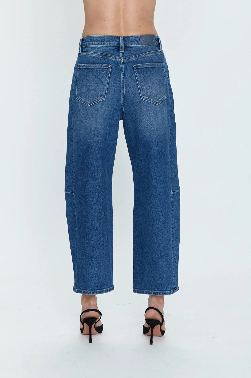 Eli High Rise Arched Leg Jean - Augustus