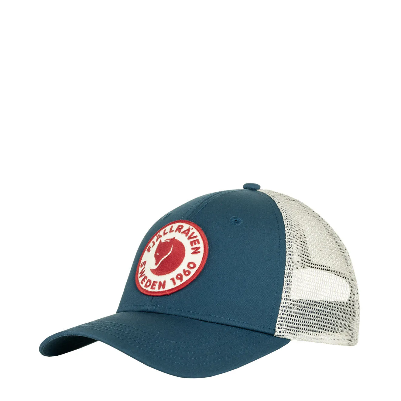 Fjallraven 1960 Logo Langtradarkeps Cap Indigo Blue