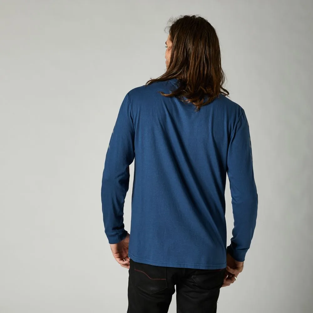 Fox Men's Dier L/S Tee Dark Indigo