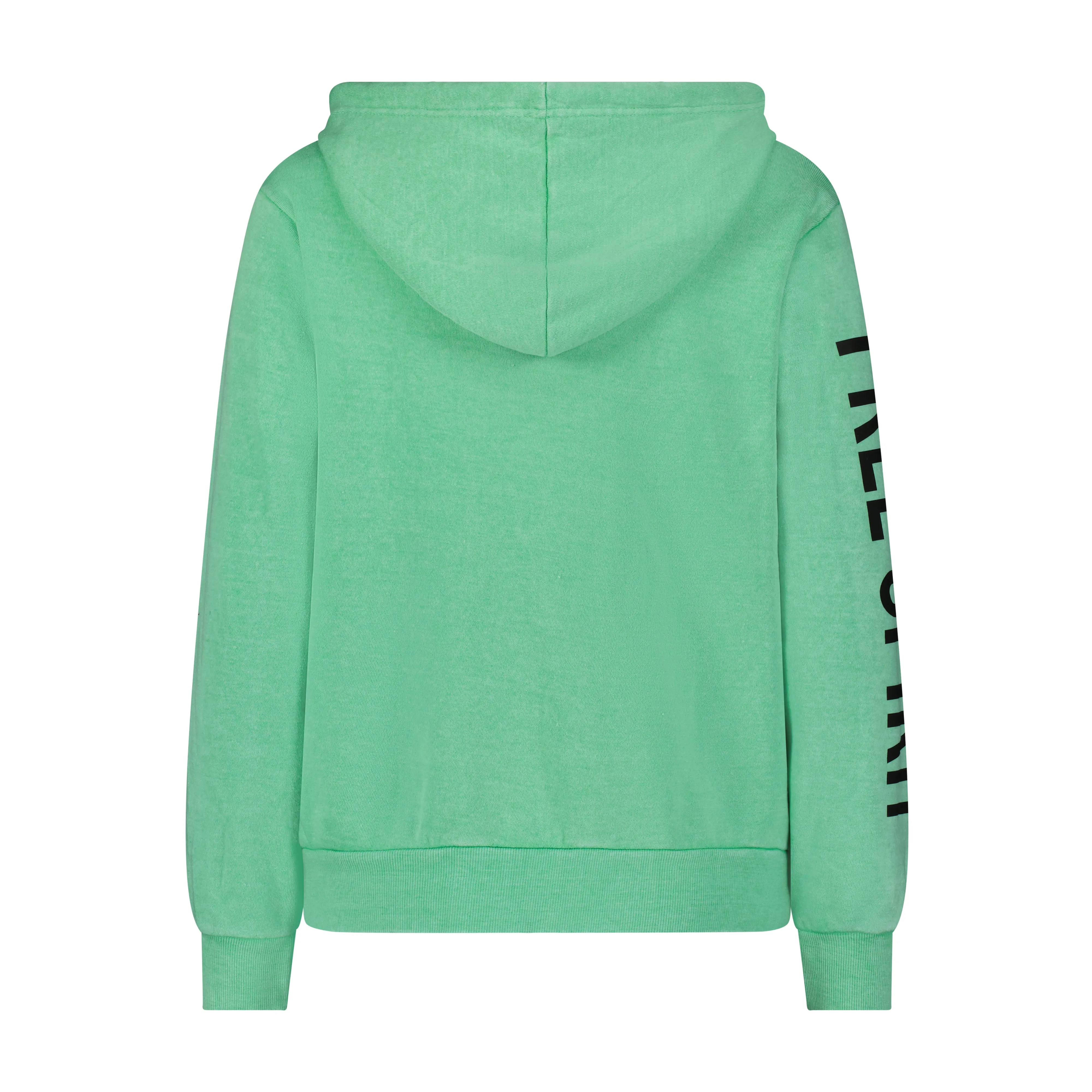 Free Spirit Green Zip Up Sweatshirt