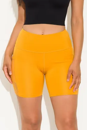 Good Choice Biker Short Mustard