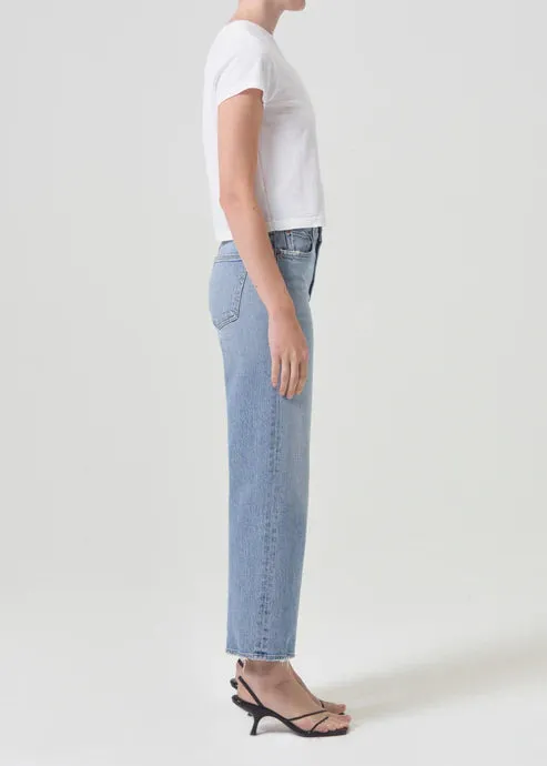 Harper Crop Jean in Hassle