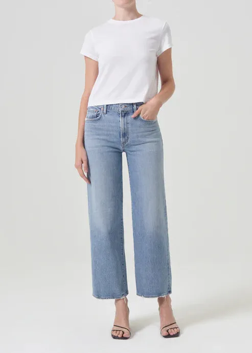 Harper Crop Jean in Hassle