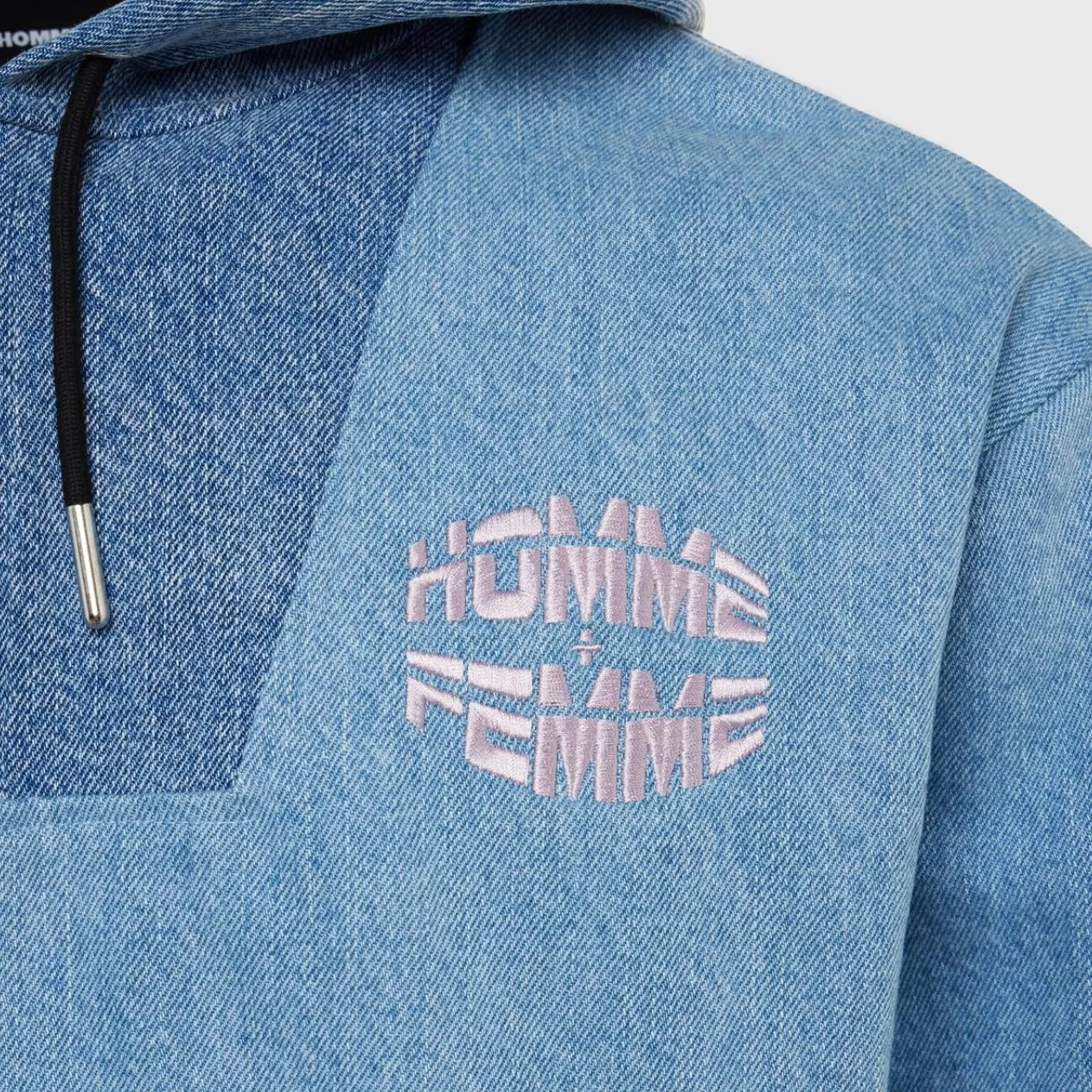 Homme Femme Future Blue Denim Pullover