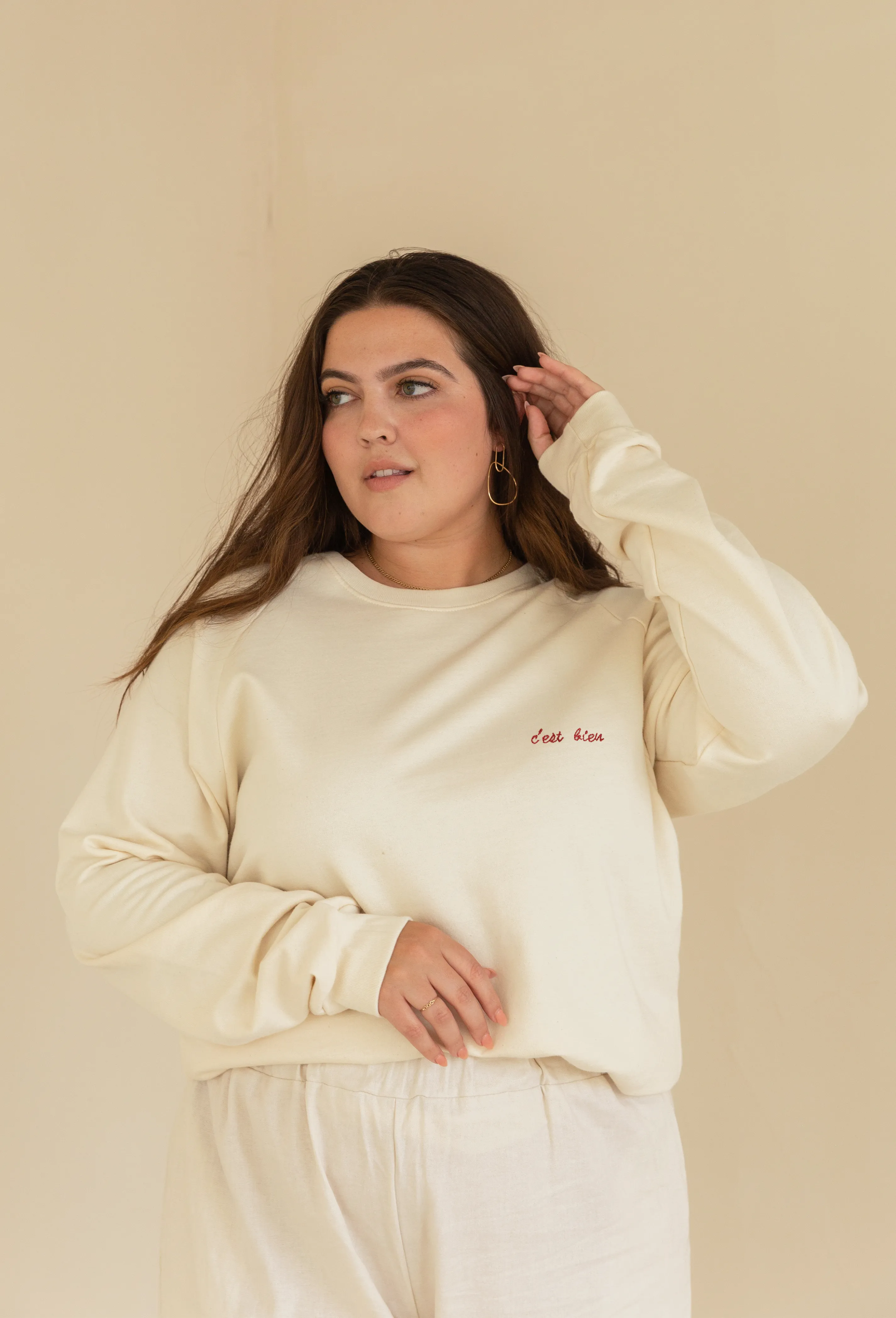 It Is Well Organic Cotton Sweatshirt