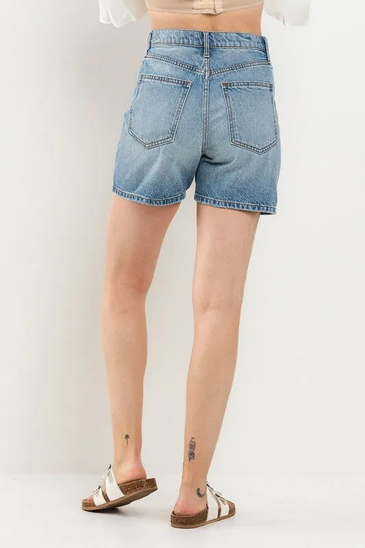 KERI BAGGY DENIM SHORTS