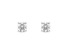 Lab-Grown Diamond 1ct. tw. Round Brilliant Solitaire Studs | White