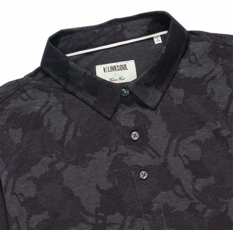 Linksoul Delray Camo Print Polo