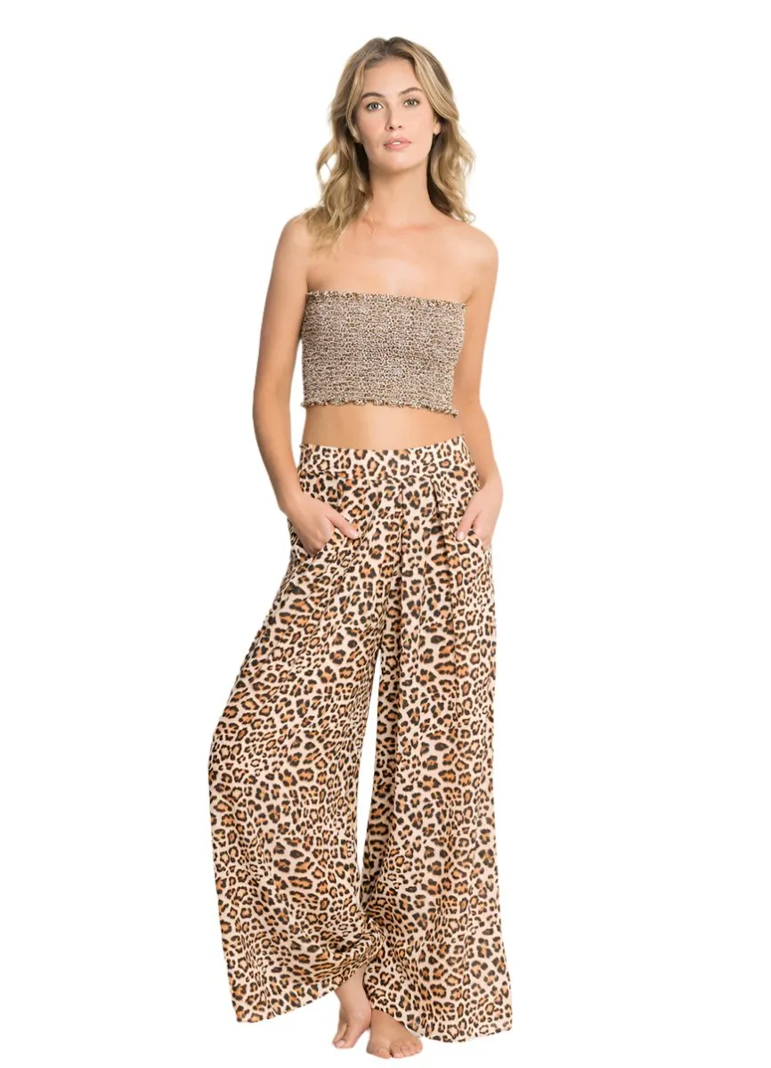 Maaji Cheetah Lara Beachwear Crop Top