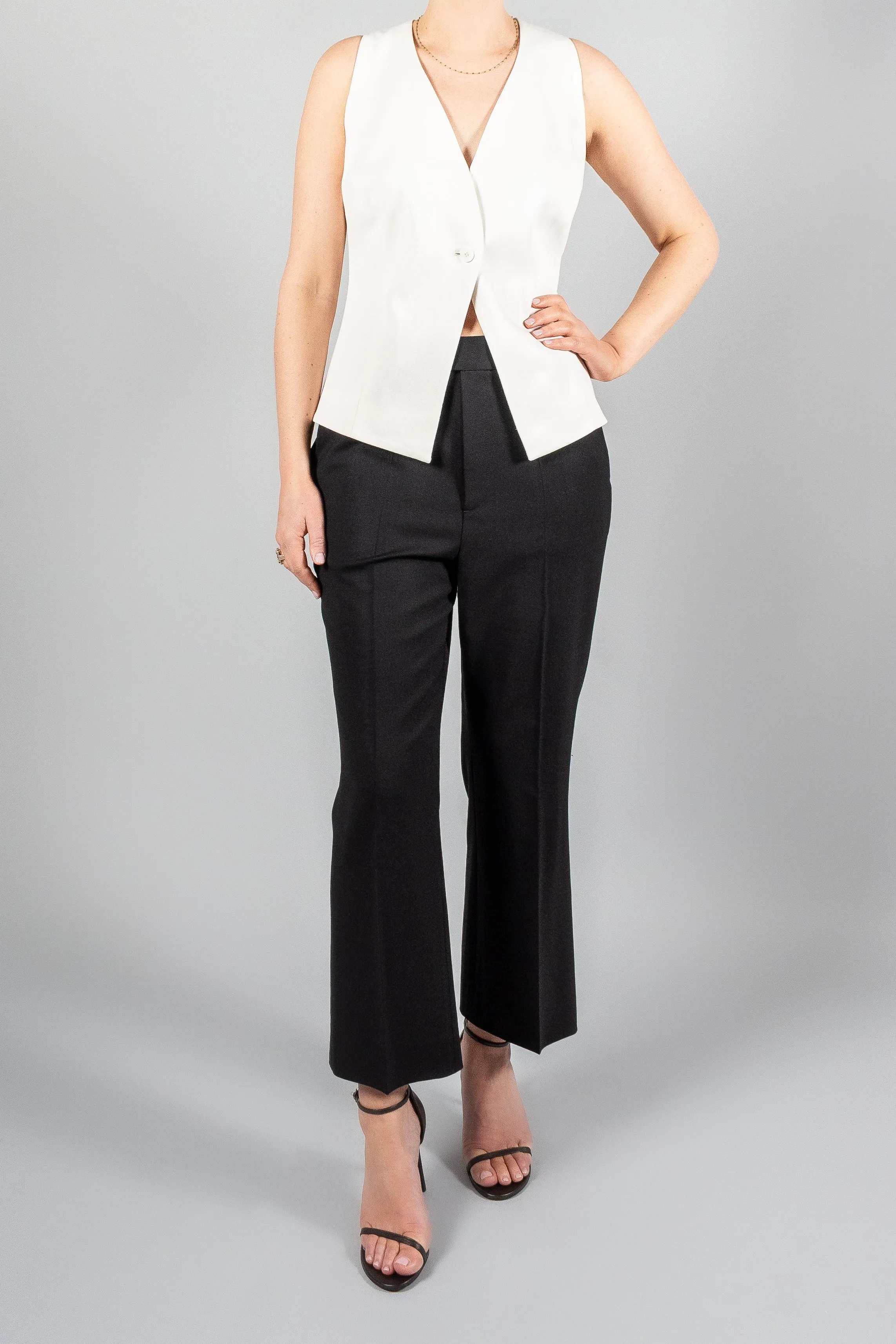 Maria Mcmanus High Waisted Crop Trouser