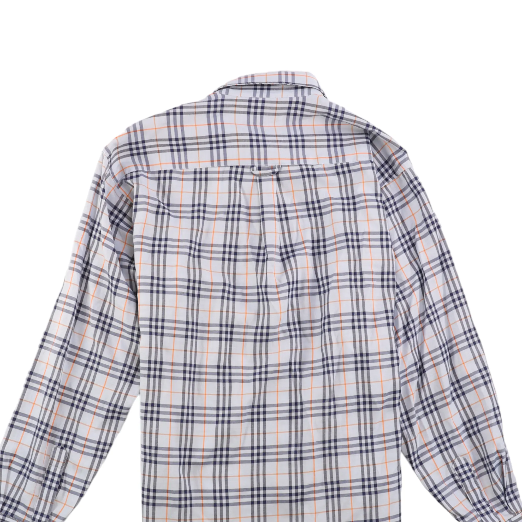 Men's Checkered Shirt Blue Size XL