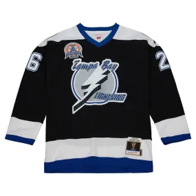 Mitchell & Ness Tampa Bay Lightning Stanley Cup Blue Line Hockey Jersey - 2002 St. Louis