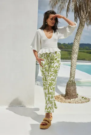 Monet Print Pant