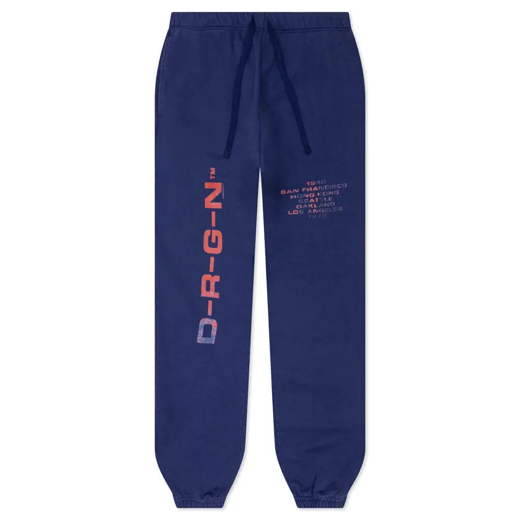 Origins Bleached Jogger - Bleached Blue