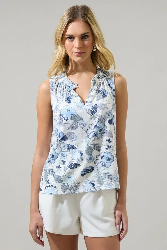 PHEOBE SLEEVELESS BLOUSE