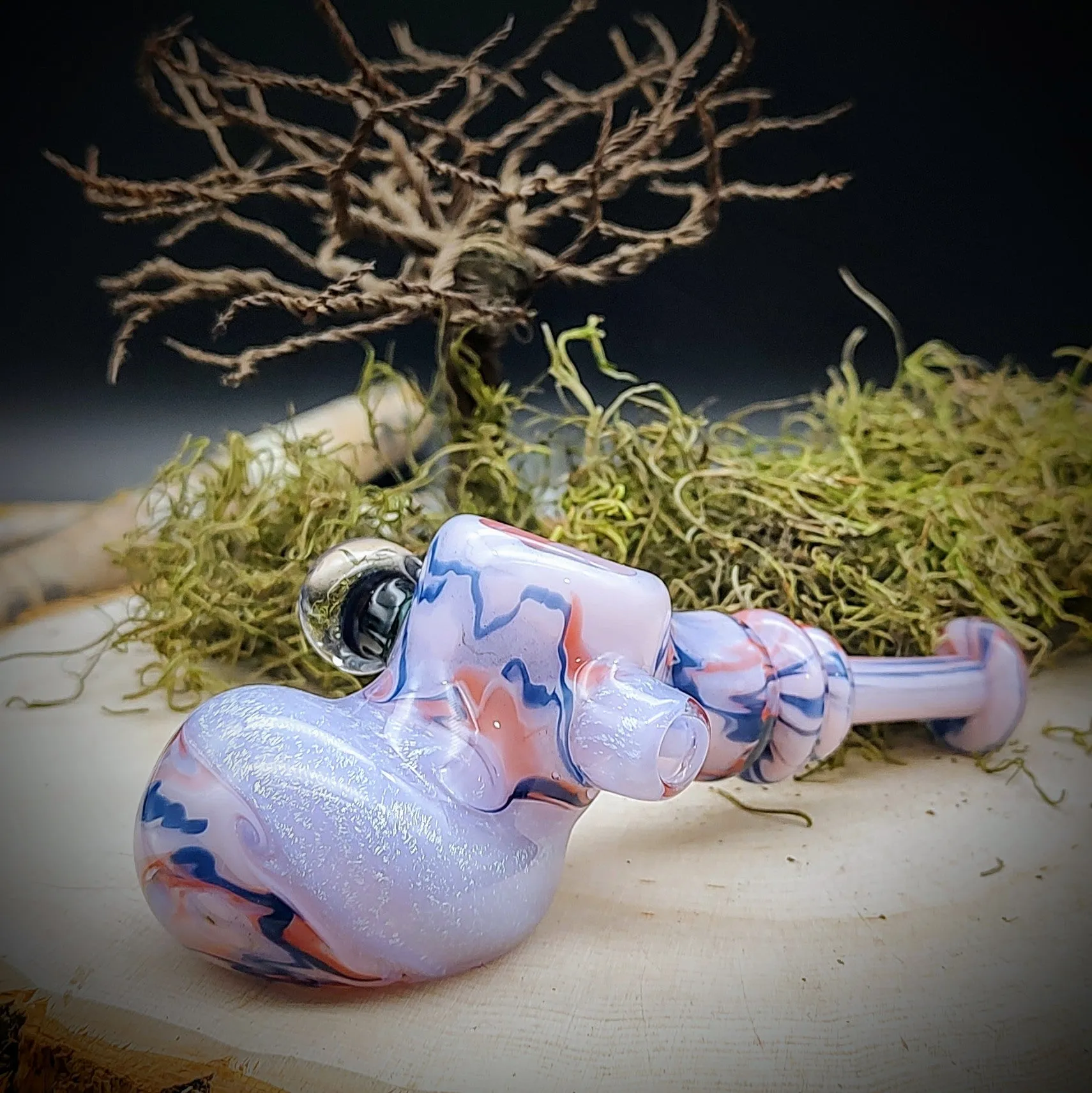 Pink Hammer Hand Pipe (Ready to Ship)