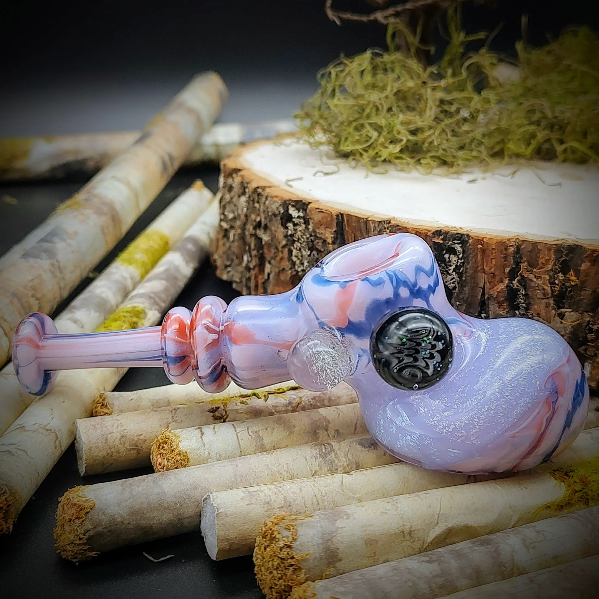 Pink Hammer Hand Pipe (Ready to Ship)