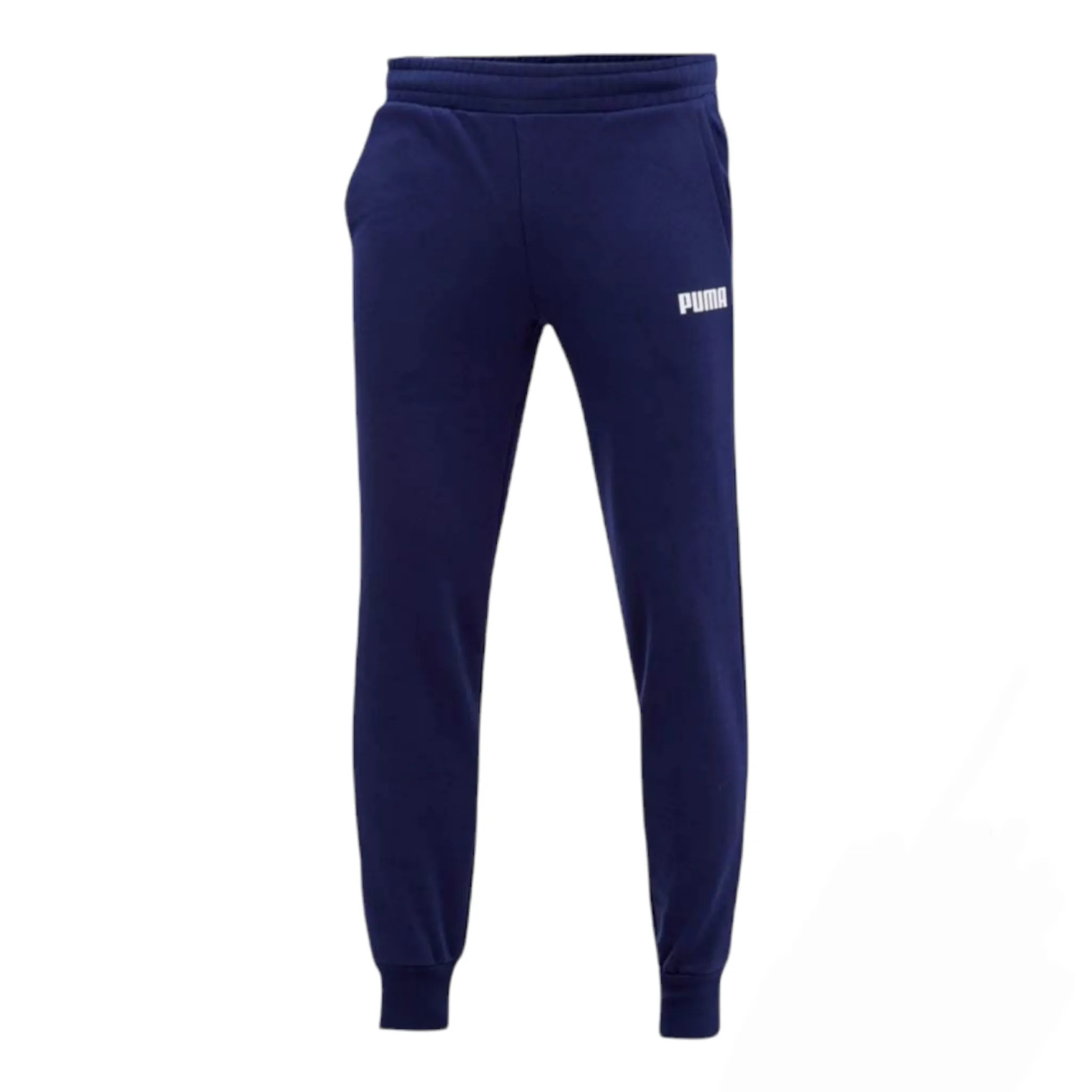 Puma ESSENTIALS MEN'S FLEECE SWEATPANTS rib cuff