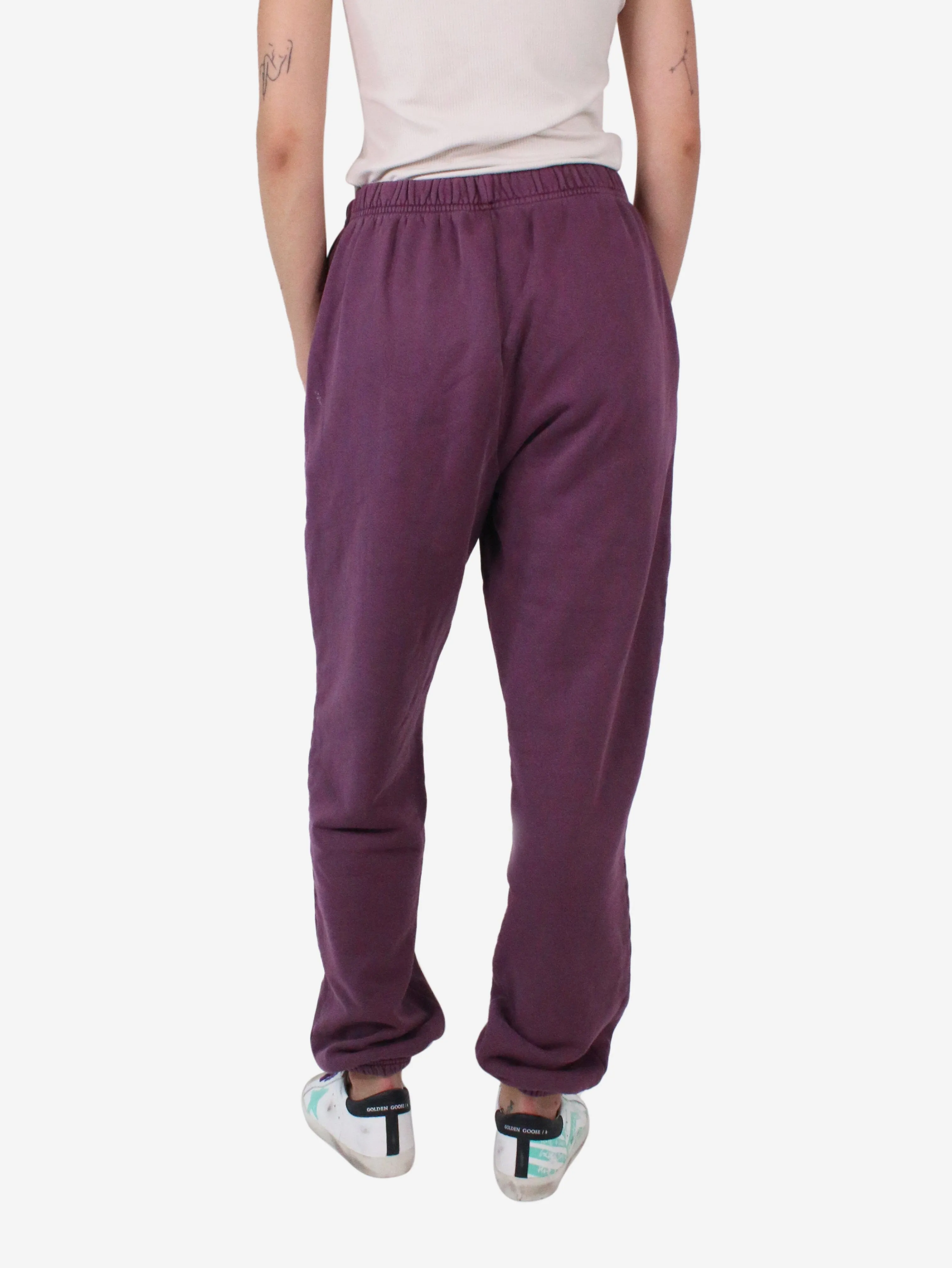 Purple sweatpants - size S