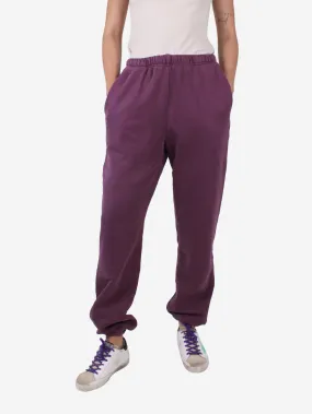 Purple sweatpants - size S