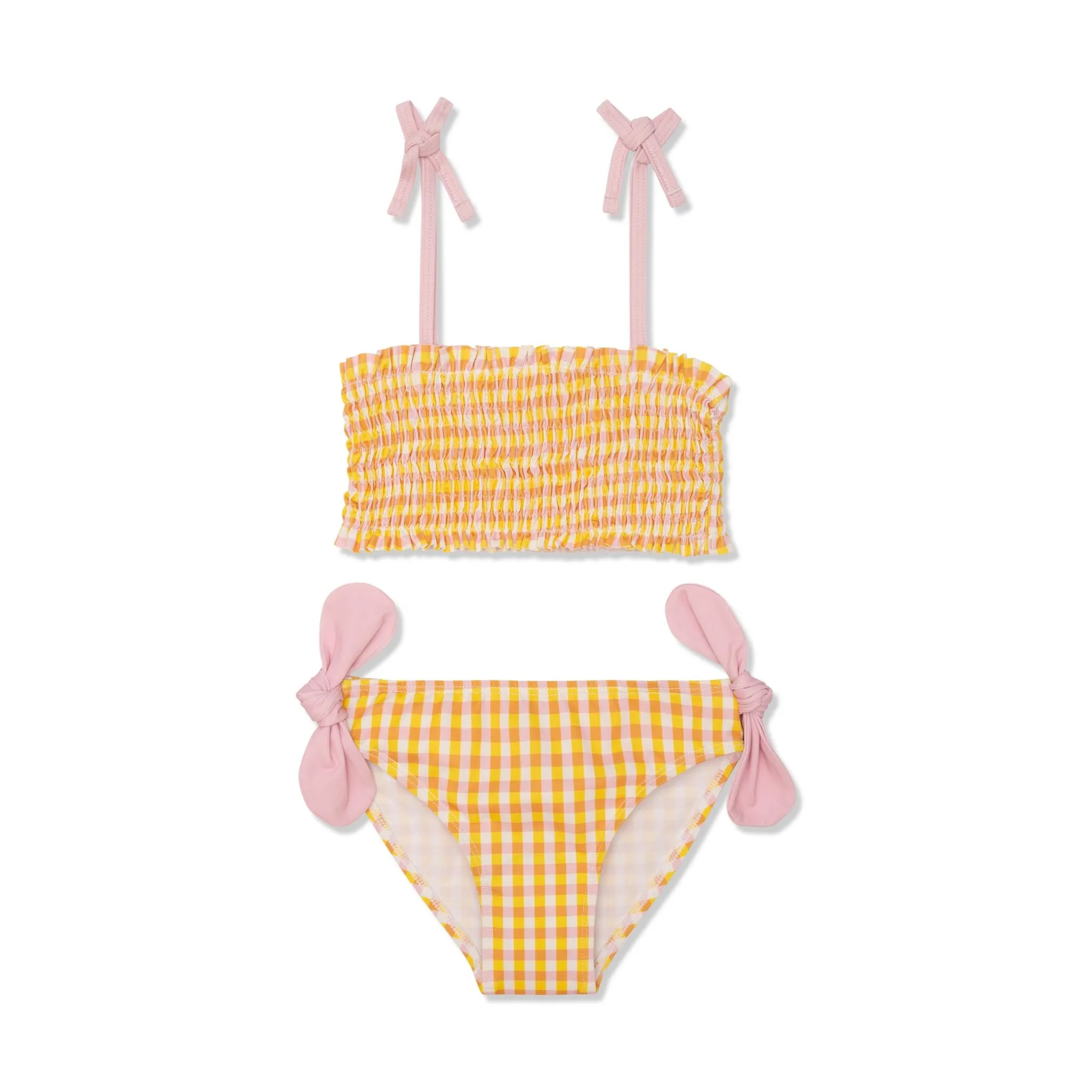 Recycled Polyester Gingham Girl Bikini