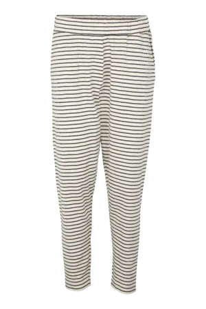 Saga Pants GOTS - Whisper White/Black