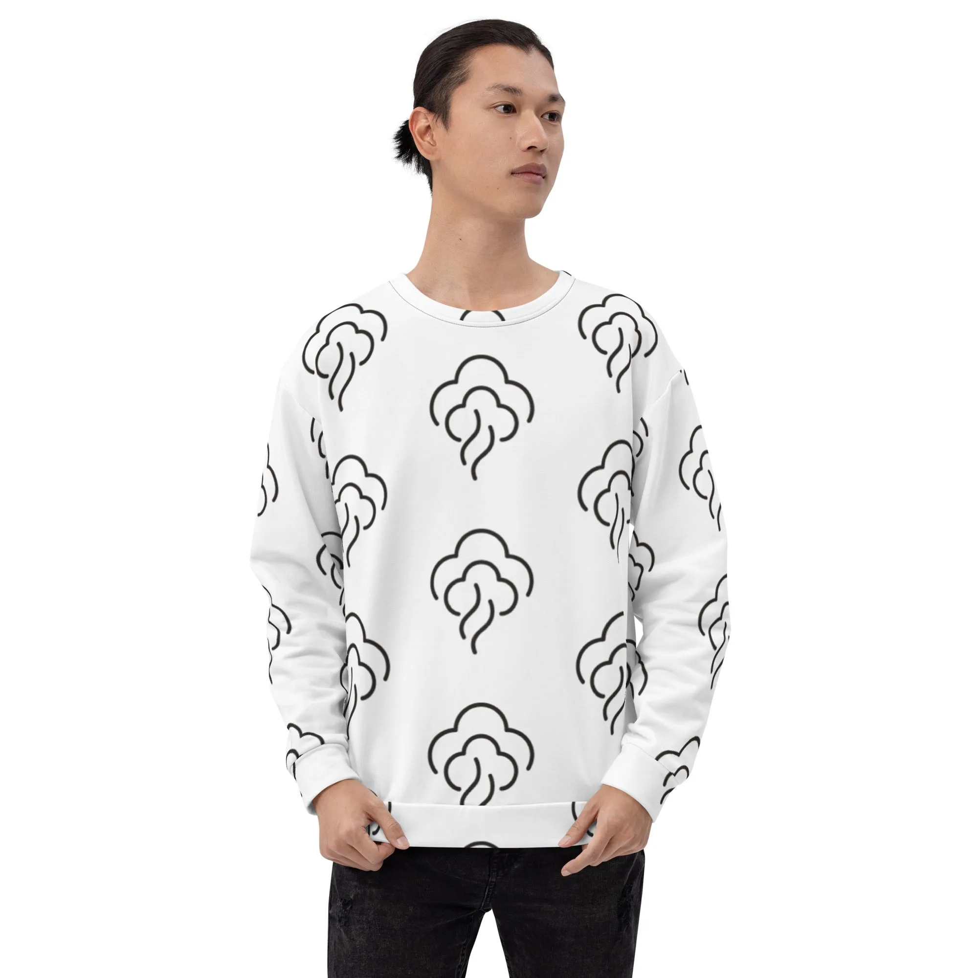 Smoke Print Sweatshirt