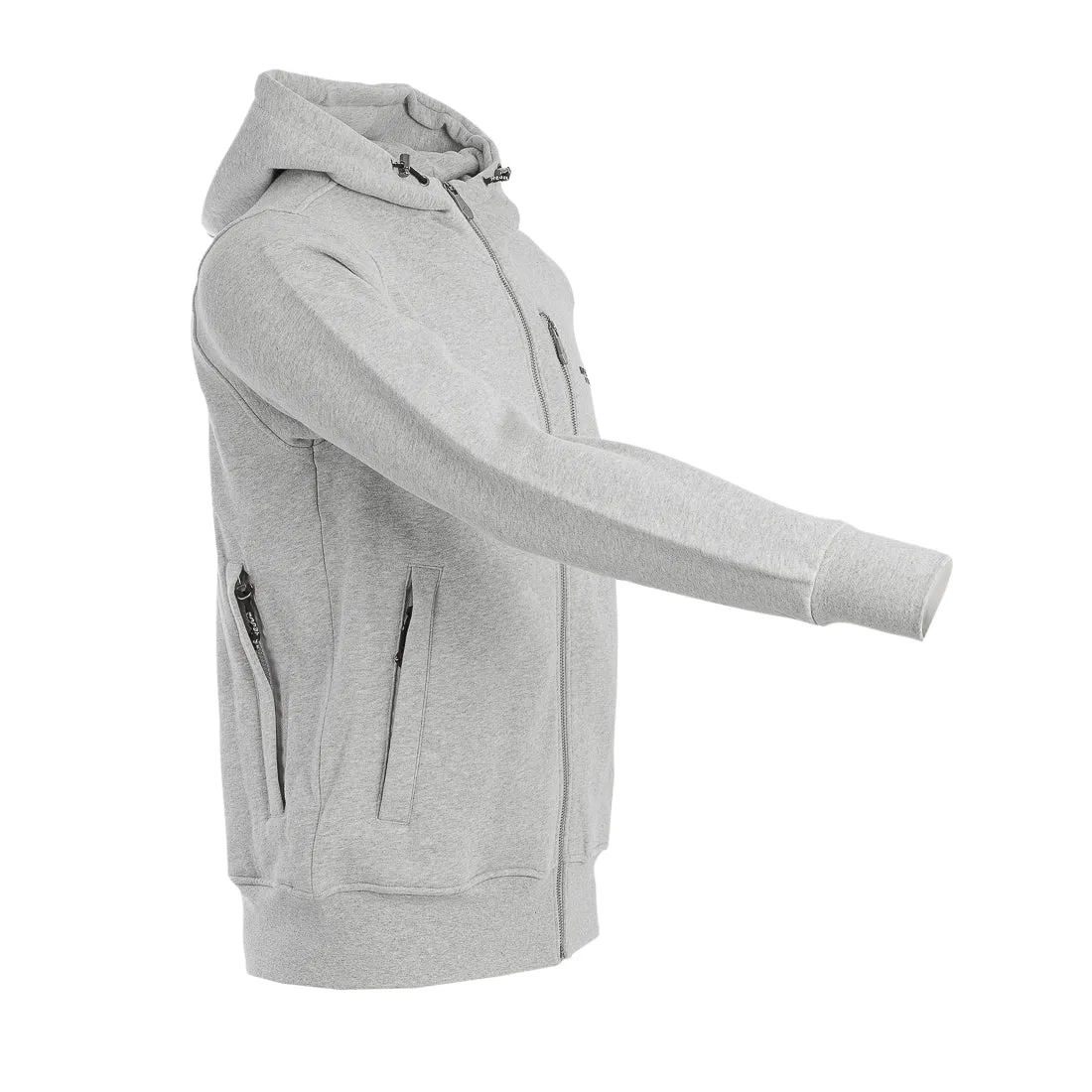 Sporty Hoodie Men (Gray Melange)