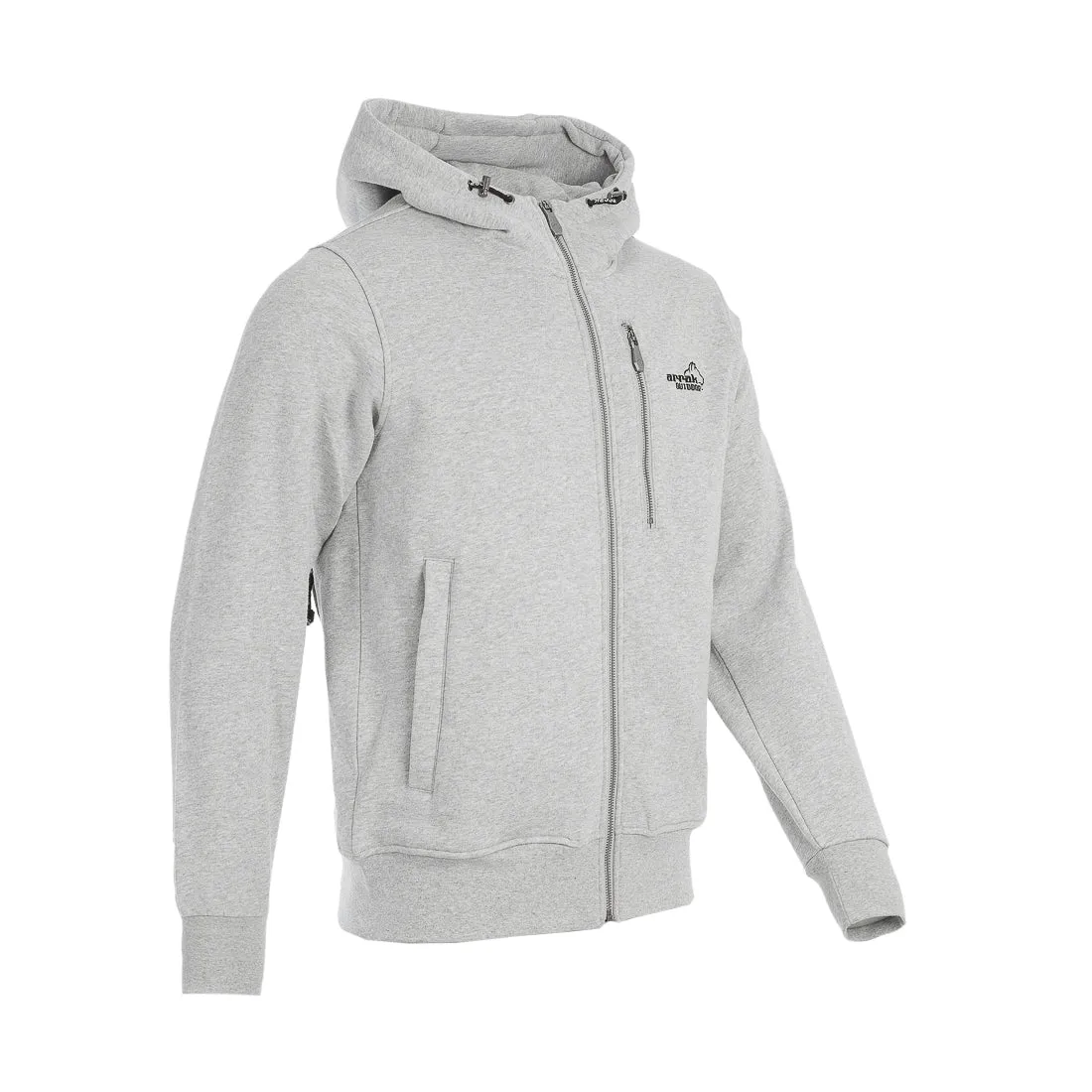 Sporty Hoodie Men (Gray Melange)