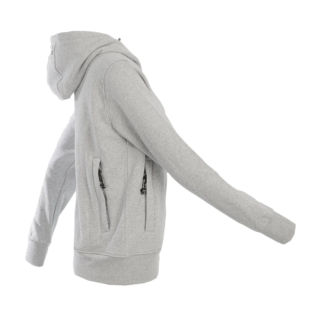 Sporty Hoodie Women (Gray Melange)