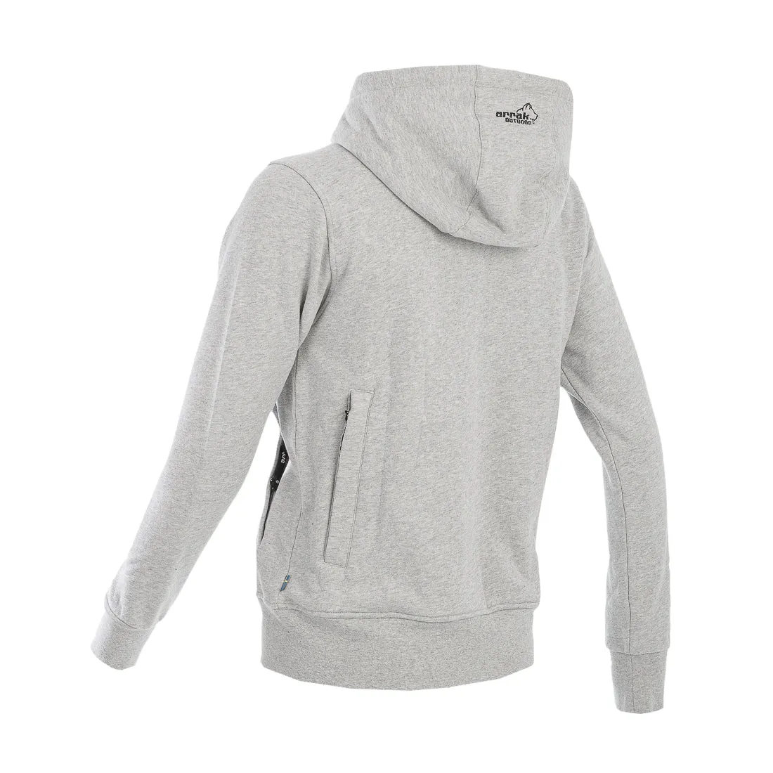 Sporty Hoodie Women (Gray Melange)